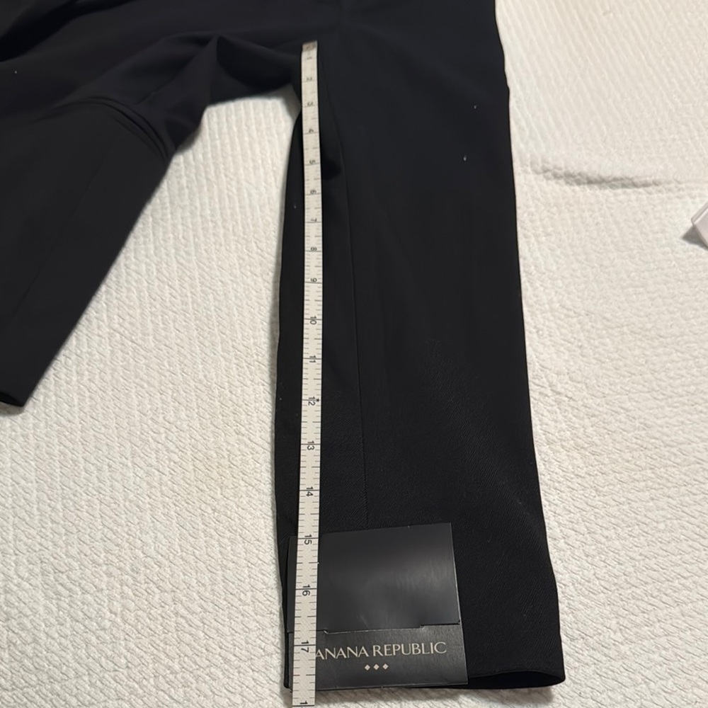 Banana Republic- CLASSIC SUIT BLAZER/Wms size: 4/ Black/ Semi-fitted/ NEW w/ tag - Picture 12 of 15